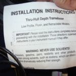 Si-Tex/Koden/Impulse 120 kHz Low Profile Transducer P5 NEW/OLD STOCK - Image 5
