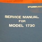 Furuno 1730 Hard Cover Service Instruction Manual Marine Radar - Image 2