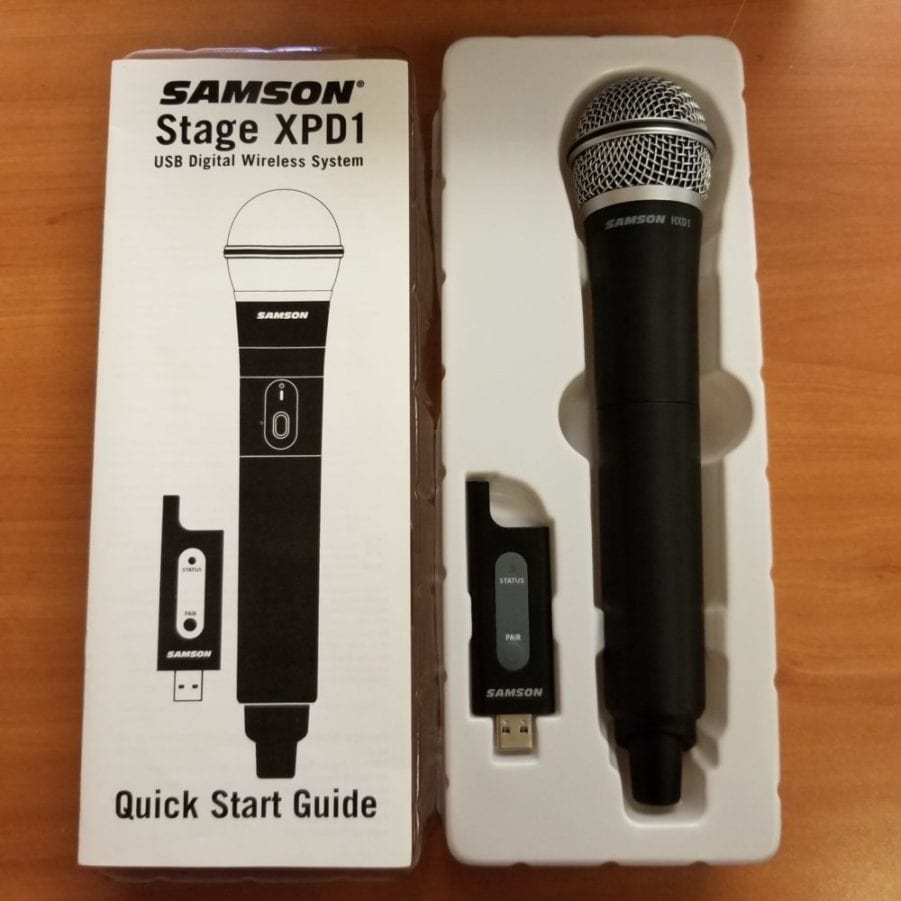 Samson Stage XPD1 USB Digital Wireless Microphone System