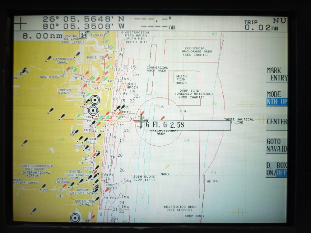 Navionics Classic NavChart Card South Florida US603T32 Dec2000 - Max ...