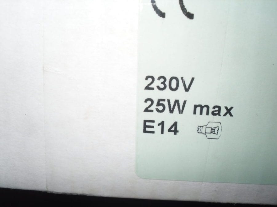 Cantalupi LOT OF 2 BRAND NEW Luisella 230v 25w 10LUISE180HEGSS Stainless Steel - Image 5