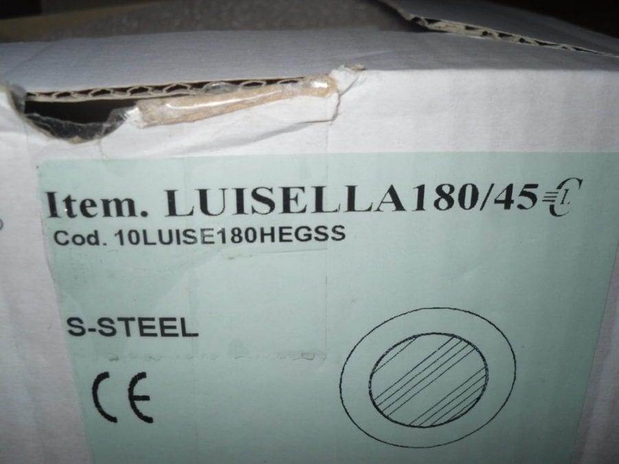 Cantalupi LOT OF 2 BRAND NEW Luisella 230v 25w 10LUISE180HEGSS Stainless Steel - Image 4