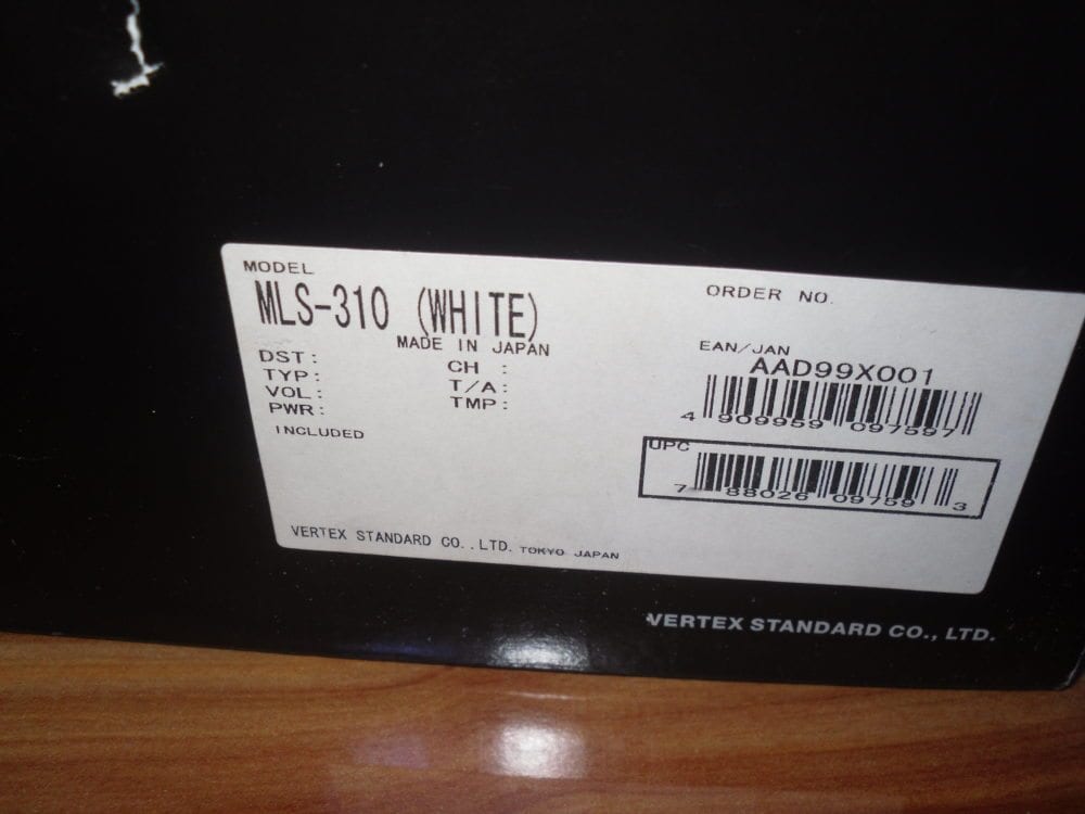 Standard Horizon MLS310 White VHF External Speaker NEW IN BOX Max