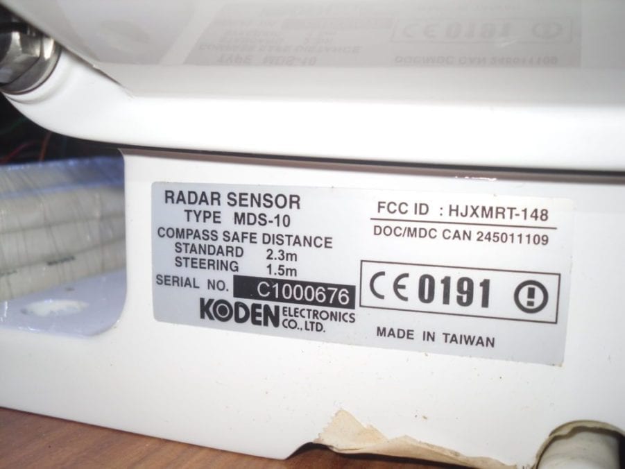Sitex/Koden/Lowrance/Standard Horizon 4kw Open Array Radar MDS-10 LRA-4000 NEW - Image 11