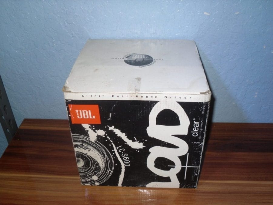 NEW JBL 6 1/2" Full Range Driver Loud Speakers LC-S600 55 W 92dB 75Hz - PAIR