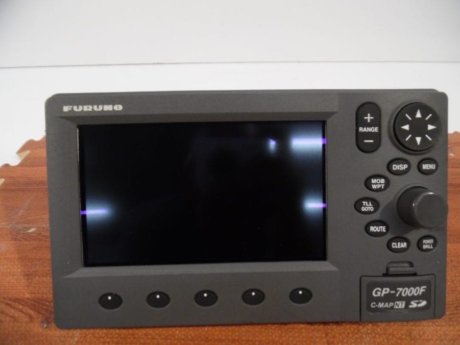 Furuno GP-7000F Sounder/GPS Chartplotter/Fishfinder CLEAN DISPLAY- w/ Sun Cover - Image 7