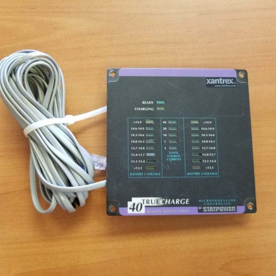 Xantrex 40 True Charge Remote Display Panel