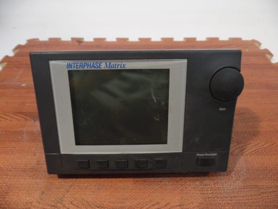Interphase Matrix Fishfinder Display - Good Condition