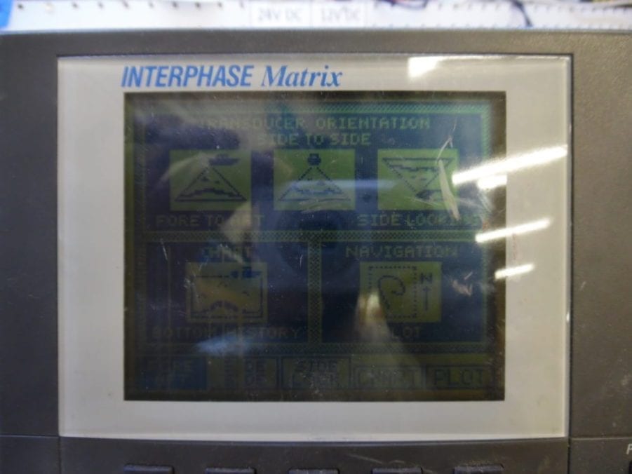 Interphase Matrix Fishfinder Display - Good Condition - Image 2