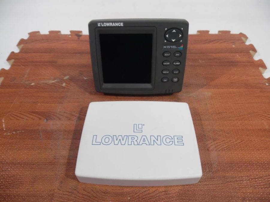 Lowrance X515c DF Fishfinder Display + Suncover - Good Condition
