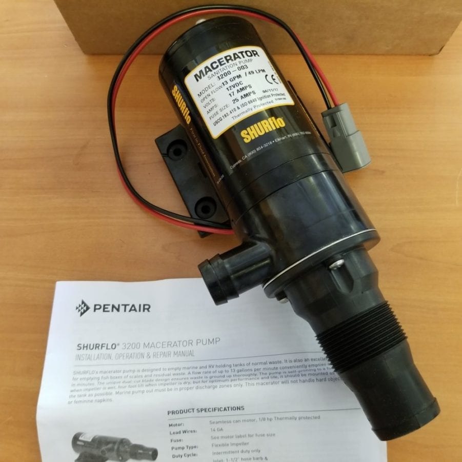 SHURflo 3200 Macerator Pump 3200-003 13GPM 12VDC - NEW - Image 4