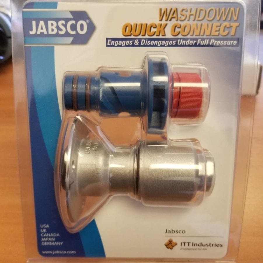 Jabsco Washdown Quick Connect 31911-0000 - NEW