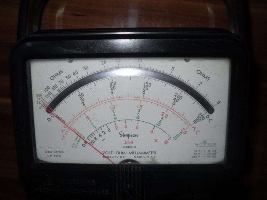 Simpson 260 Series 8 Volt - Ohm - Millimeter - Excellent Condition - Image 4