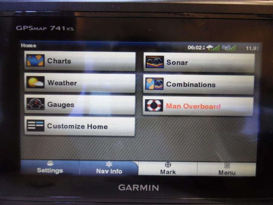 Garmin GPSmap 741XS - Touchscreen Display W/ Power Cable & Suncover - Excellent Cond - Image 16