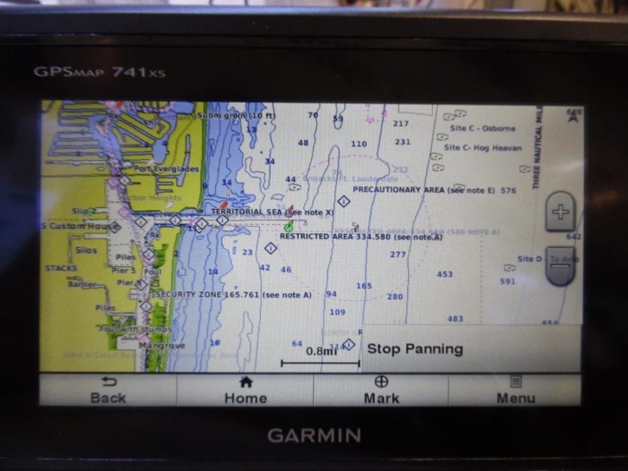 Garmin GPSmap 741XS - Touchscreen Display W/ Power Cable & Suncover - Excellent Cond - Image 4