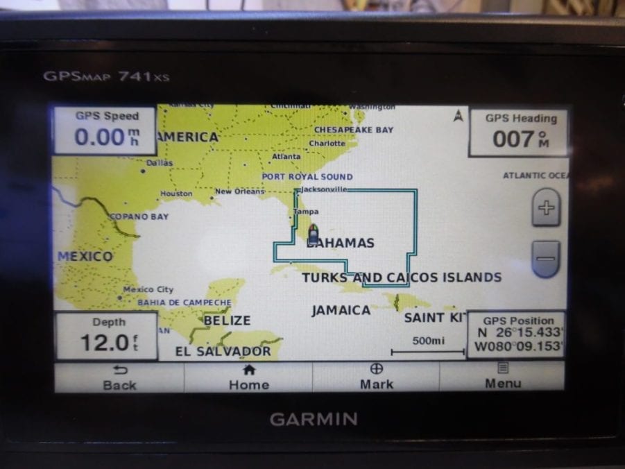 Garmin GPSmap 741XS - Touchscreen Display W/ Power Cable & Suncover - Excellent Cond - Image 3