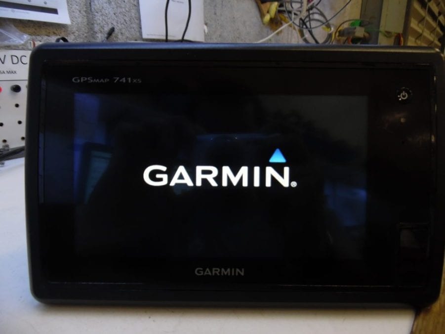 Garmin GPSmap 741XS - Touchscreen Display W/ Power Cable & Suncover - Excellent Cond - Image 2