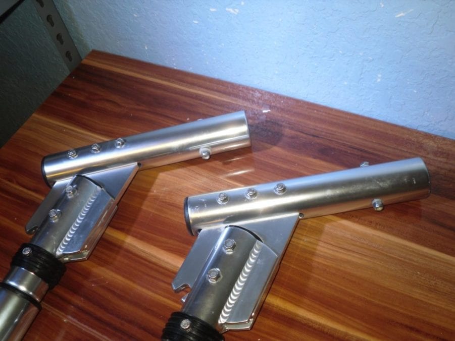 Lee's Sidewinder Outrigger Bases - 1 5/8" Lay Down Weld In, Never Installed - Image 4