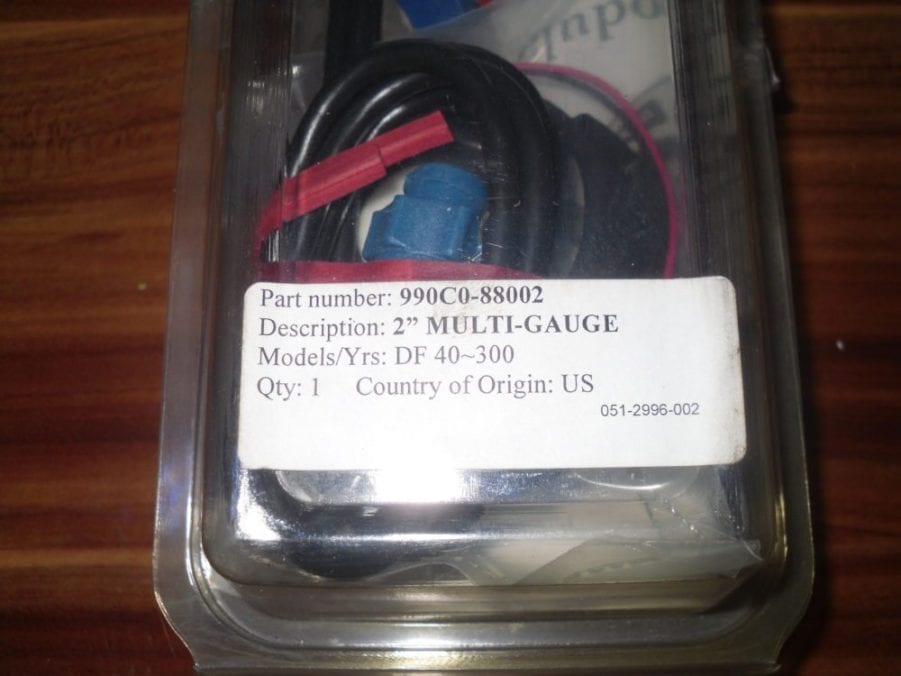 Suzuki 2'' SMIS Multi-Function Gauge 990C0-88002 LMF-200 - NEW OLD STOCK - Image 3