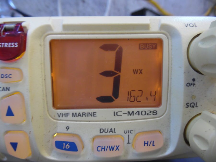 Icom IC-M402S Marine VHF Radio Transceiver & Microphone  TESTED w/90 Day Warranty - Image 5