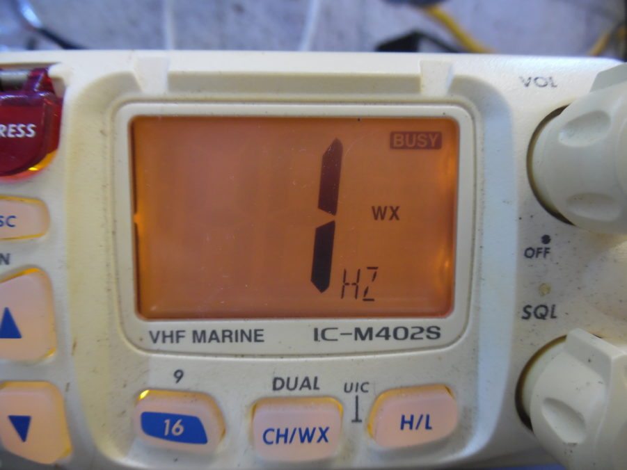 Icom IC-M402S Marine VHF Radio Transceiver & Microphone  TESTED w/90 Day Warranty - Image 4