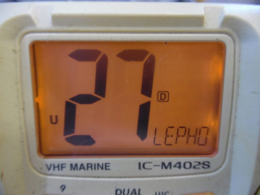 Icom IC-M402S Marine VHF Radio Transceiver & Microphone  TESTED w/90 Day Warranty - Image 2