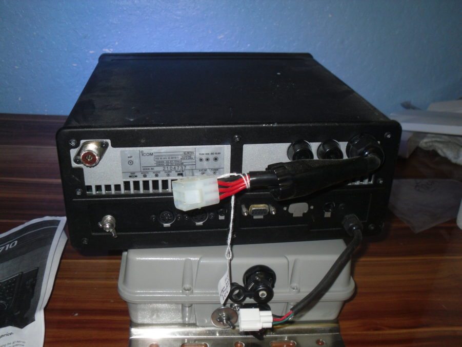 Icom SSB Single Sideband Radio IC-M710 AT-130 Auto Tuner Lot NO RESERVE - Image 9