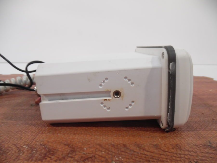 Icom IC-M422 White VHF Marine Transceiver w/ Attached Mic - Good Cond - Image 12