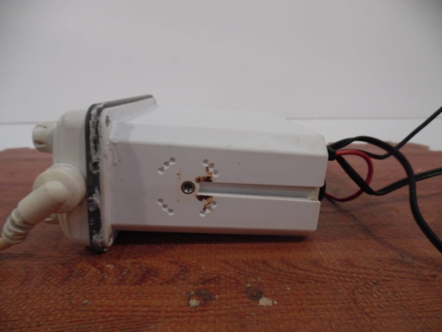 Icom IC-M422 White VHF Marine Transceiver w/ Attached Mic - Good Cond - Image 11