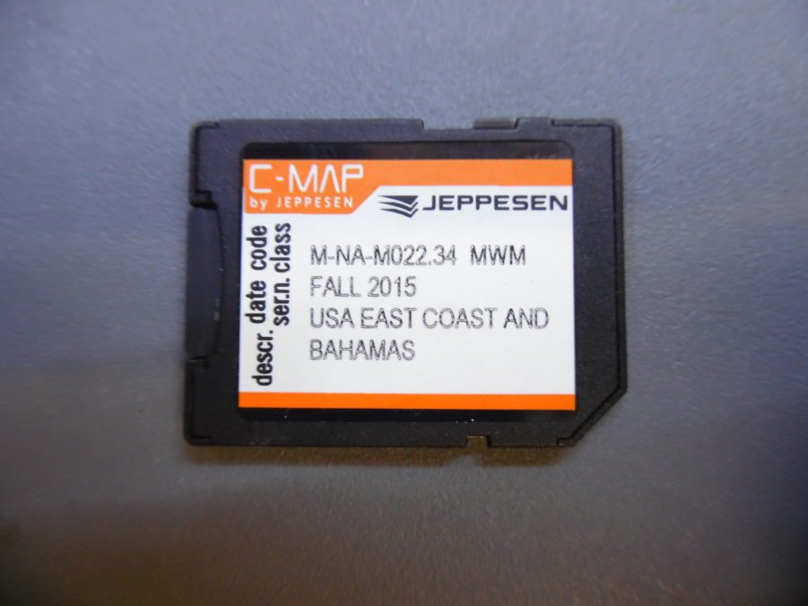 C-Map NT MAX SD Card M-NA-M022.34 USA East Coast and Bahamas F/VX2 Fall of 2015