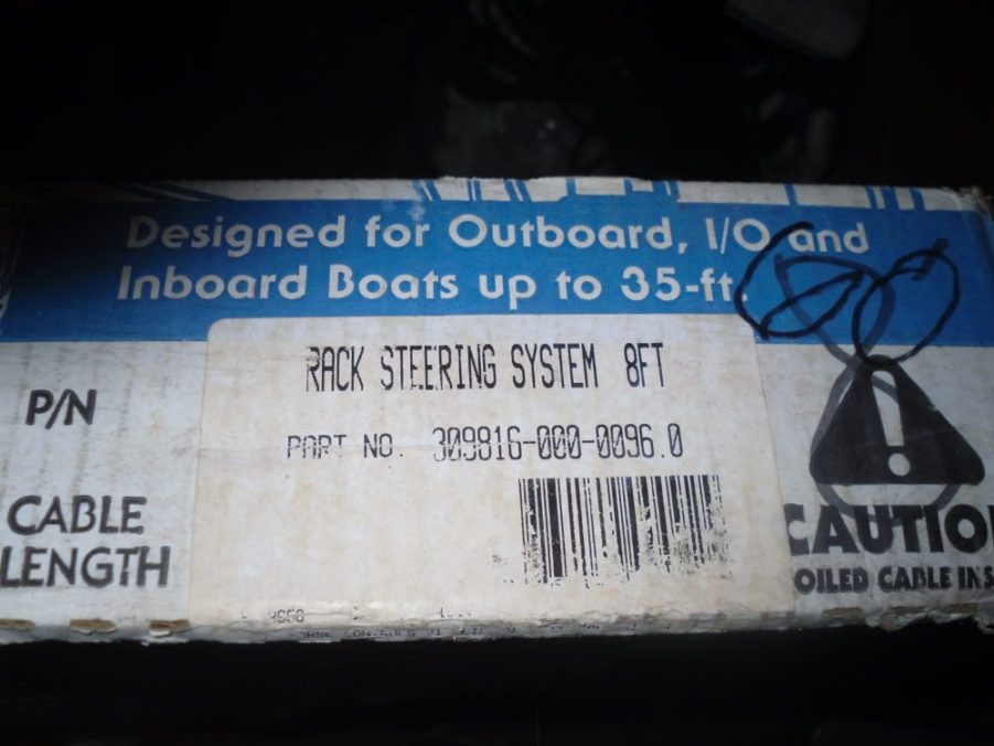 Morse Teleflex Rack and Pinion Steering System NEW IN BOX COMMAND 200 - 8 Ft. - Image 6