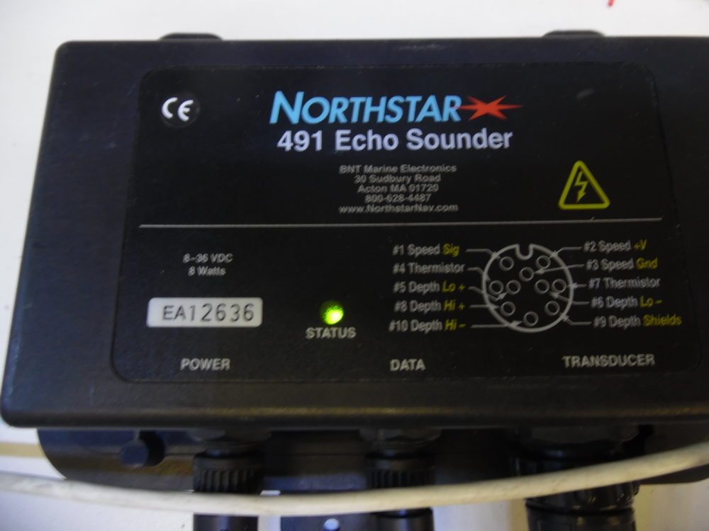 Northstar 491 Echo Sounder Module with Power and Data Cables - 90 Day ...