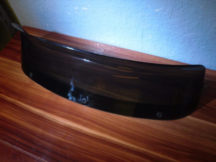 Maverick Smoked Plexiglass Boat Windshield - 23.25" Inner Width - Image 2