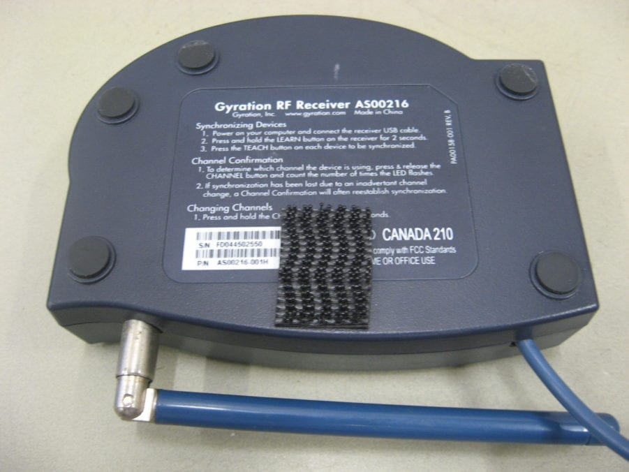 Gyration AS00216 USB RF Receiver - Free US Shipping - Image 5