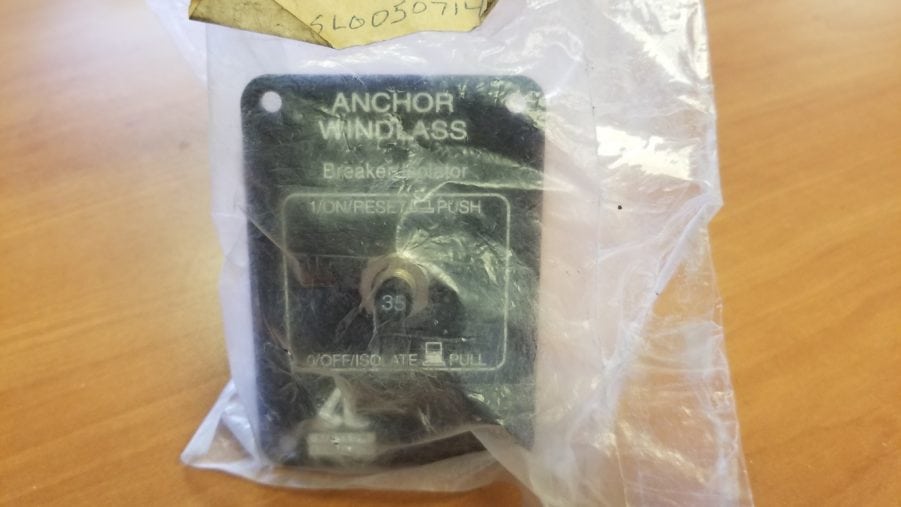 Simpson Lawrence NEW 35 Amp Breaker Isolator for Windlass W23-X1A1G-35 - Image 3