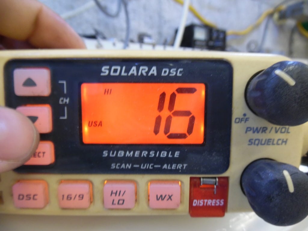 Uniden Solara DSC VHF Radio Good Working Condition Max Marine