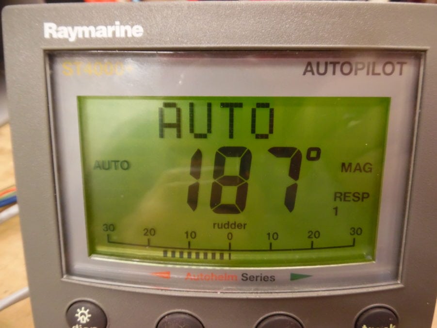 Raymarine/Raytheon ST4000+Autopilot Control Head TESTED A12008 90 Day Warranty - Image 3
