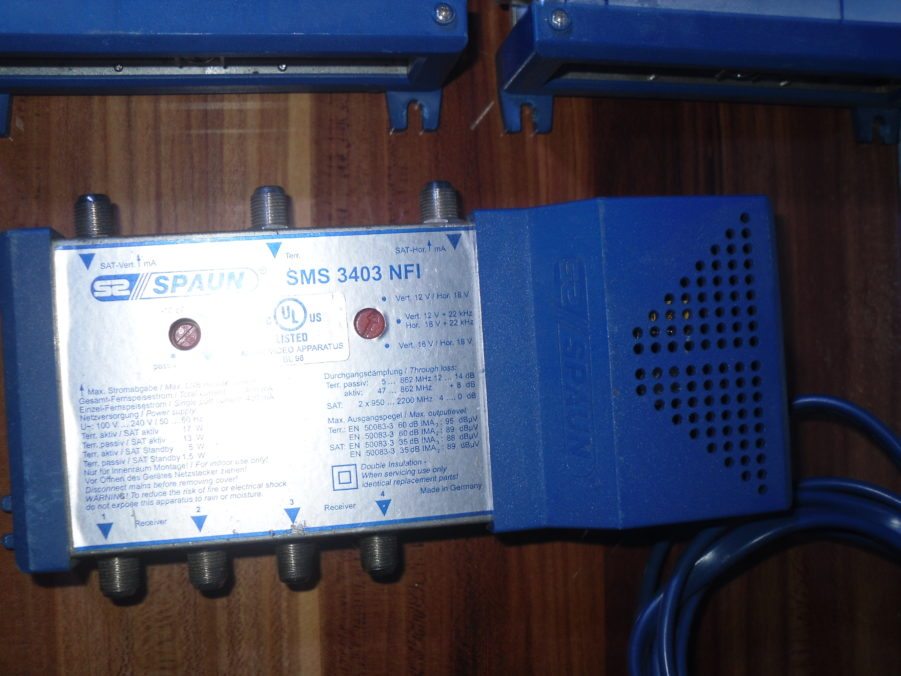 Spaun LOT OF 5 Multiswitch - DMS 51202 SMS 52403 NF 2x 5802 NF 3403 NFI - Image 6