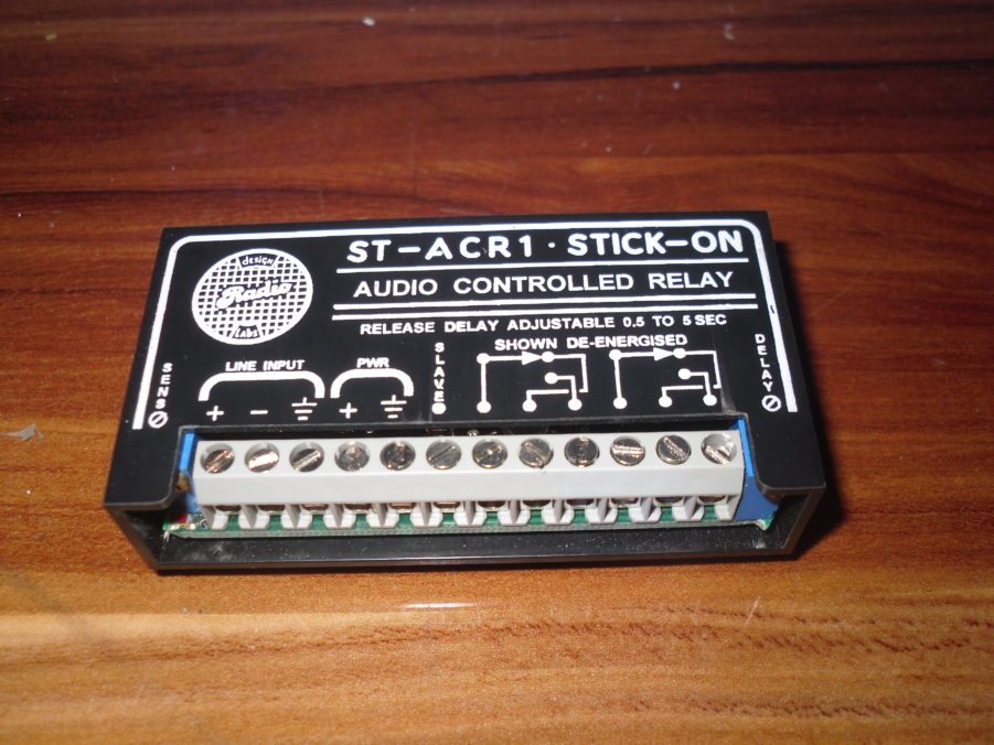 Design Radio Labs ST-ACR1 Stick-On Audio Controlled Relay