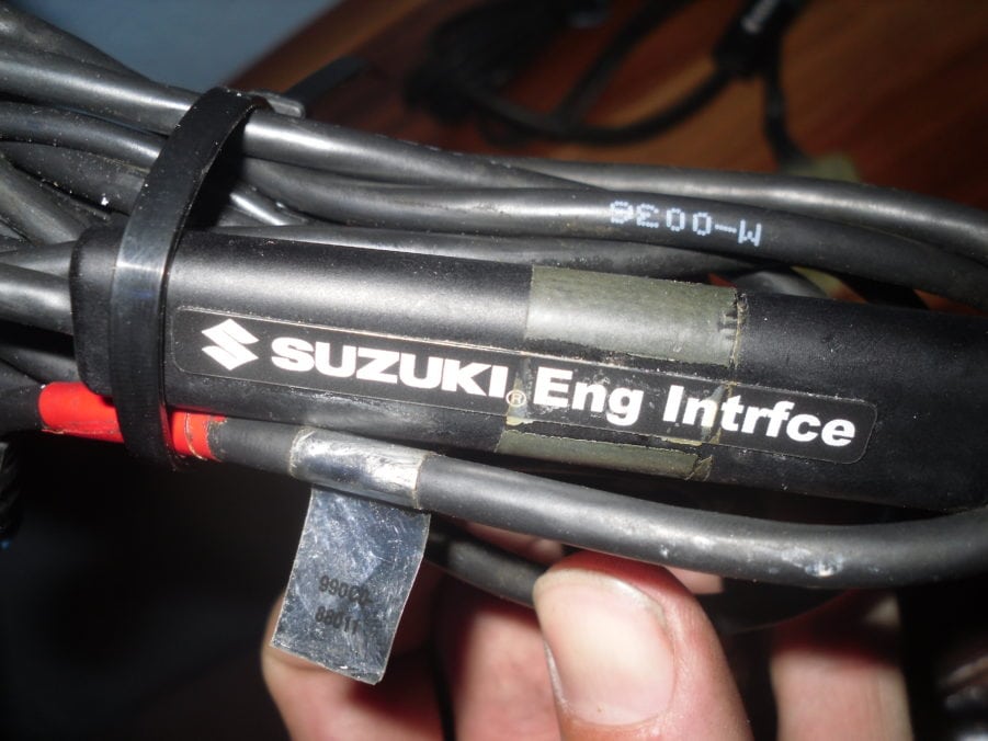 Suzuki SMIS Engine Interface Cable w/ K8 Connector 990C0-88149 BLUE BL CONNECTOR - Image 3