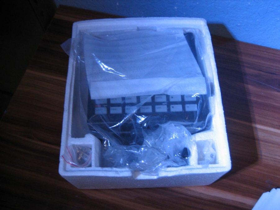Apelco Fishfinder XCD 550 Display w/ Power Cable & Bracket - PARTS ONLY - Image 7