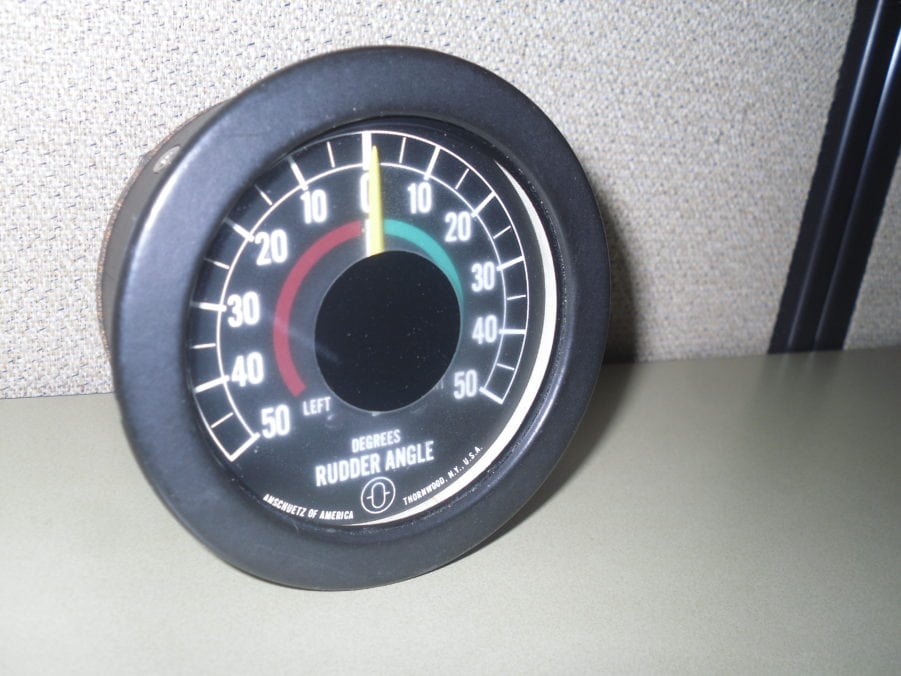 Telcor Rudder Angle 30492 Degree Meter Gauge