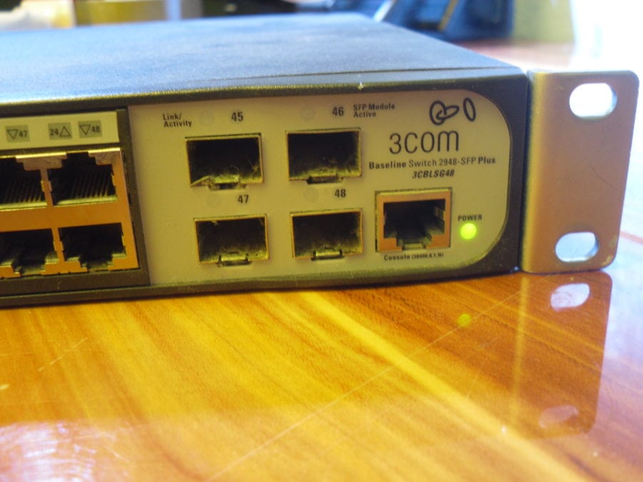 3COM 3CBLSG48 Switch 2948-SFP Plus 48-Port Gigabit Ethernet Switch - Image 8
