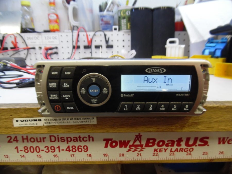 Jensen MS2013BT Bluetooth Marine Radio90 Days Warranty Good