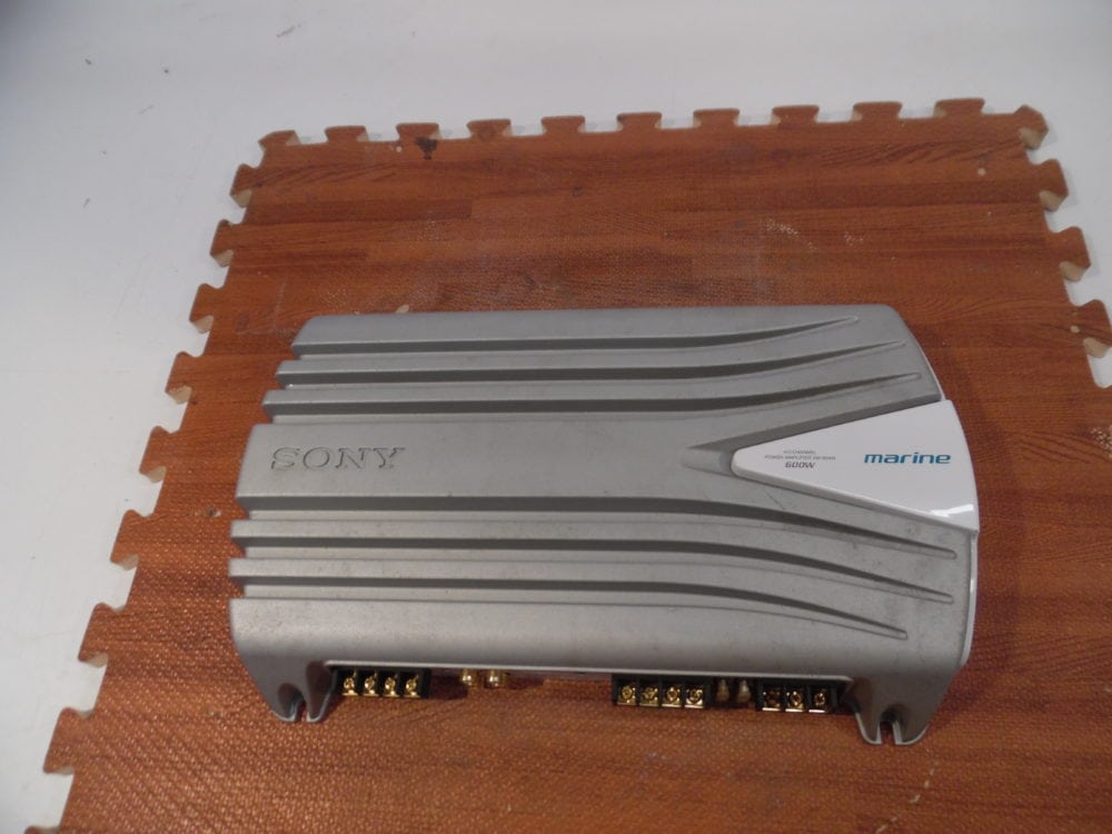Sony XM604M 4 Channel Marine Amp Fully Tested 90 Day Warranty