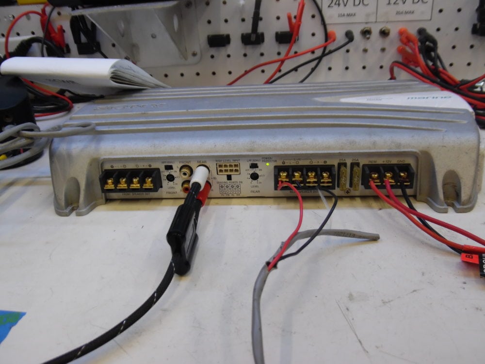 Sony XM604M 4 Channel Marine Amp Fully Tested 90 Day Warranty