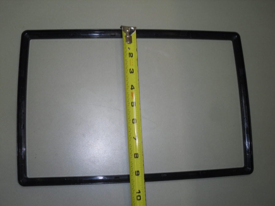 Garmin 010-12124-00 GPSMap 1000 Series 1040xs 1020xs Trim Piece Snap on Bezel - Image 4