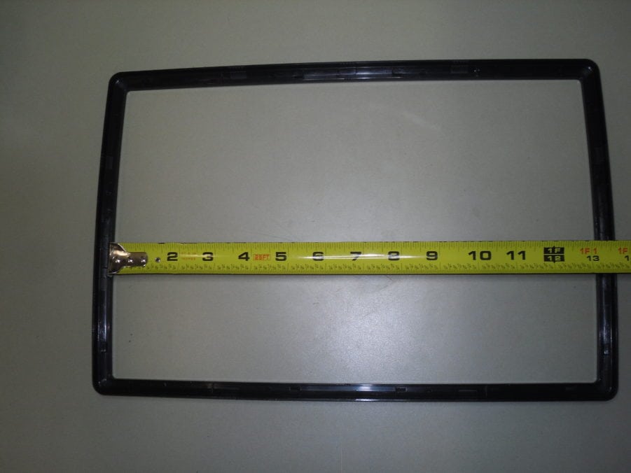 Garmin 010-12124-00 GPSMap 1000 Series 1040xs 1020xs Trim Piece Snap on Bezel - Image 3