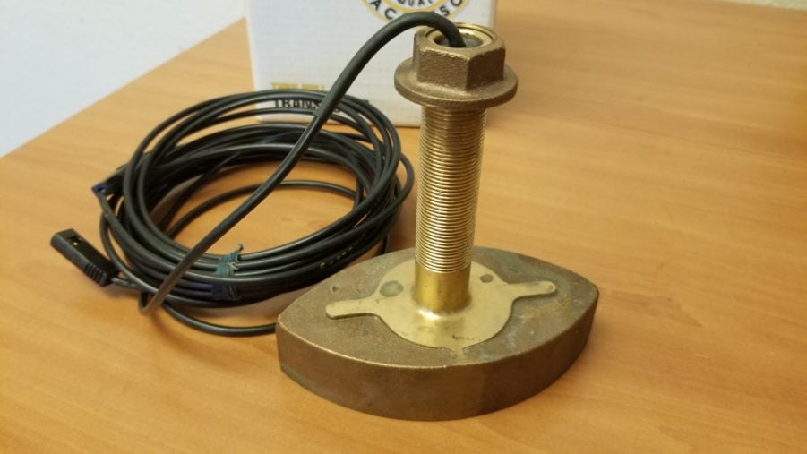 Humminbird XTH-6-20 XTH-9-20? Bronze Thru-Hull Transducer - NEW - Image 3