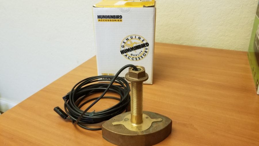 Humminbird XTH-6-20 XTH-9-20? Bronze Thru-Hull Transducer - NEW